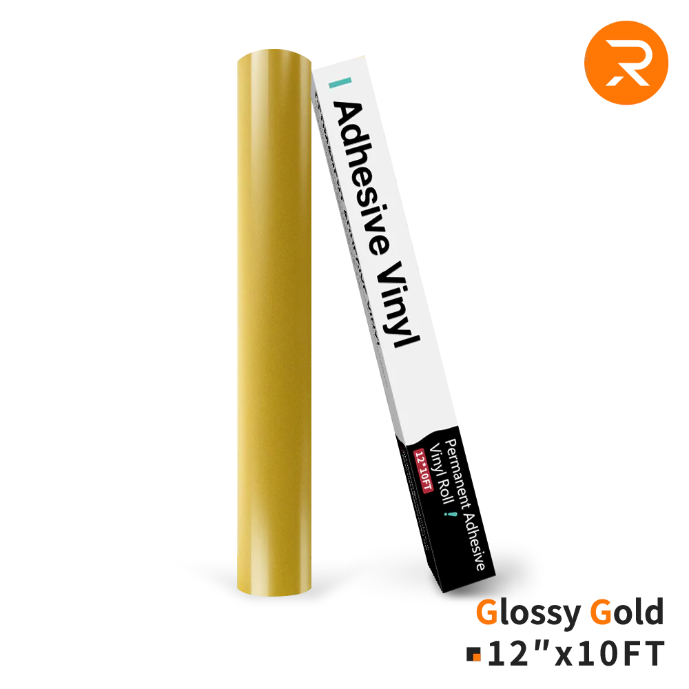 Permanent Adhesive Vinyl Roll - 12"x10 Ft (35 Colors) - Image 38