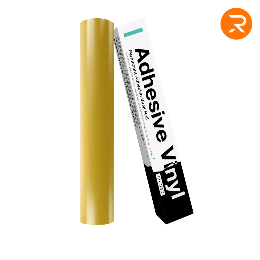 Permanent Adhesive Vinyl Roll - 12"x10 Ft (35 Colors) - Image 59