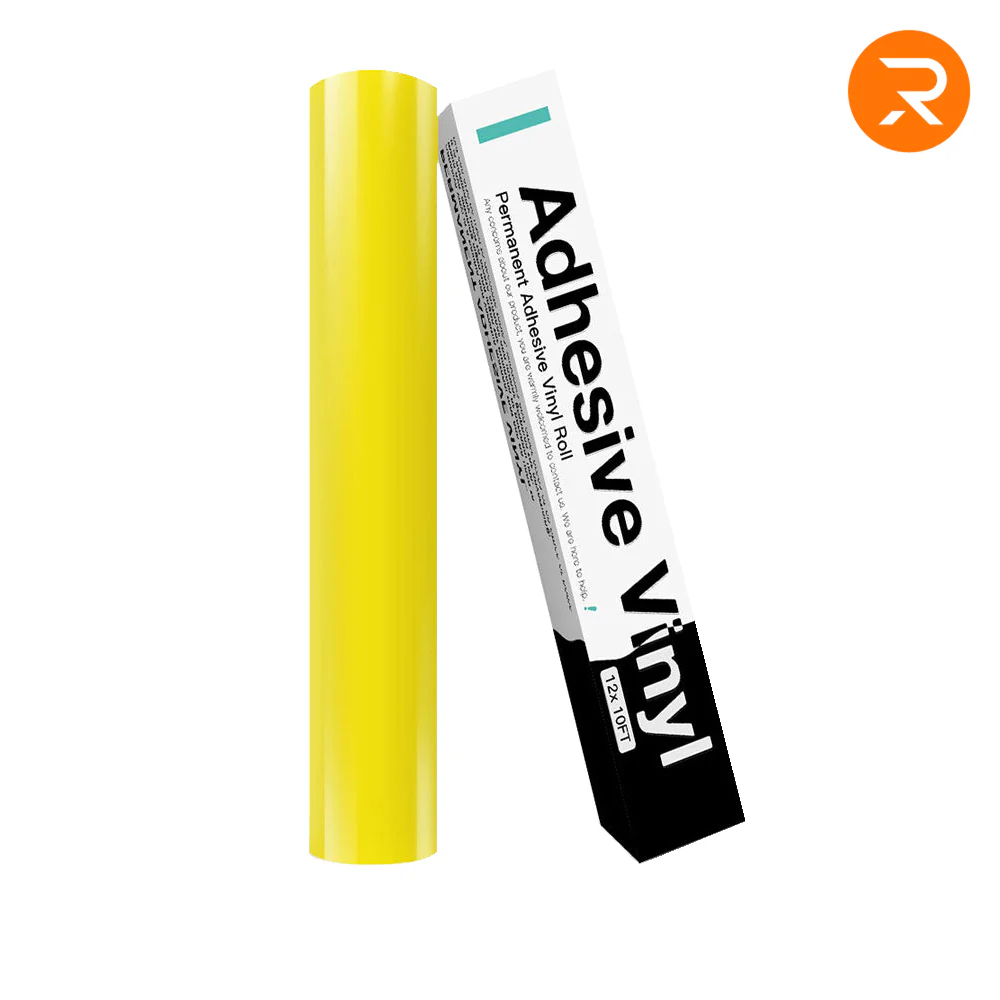 Permanent Adhesive Vinyl Roll - 12"x10 Ft (35 Colors) - Image 62