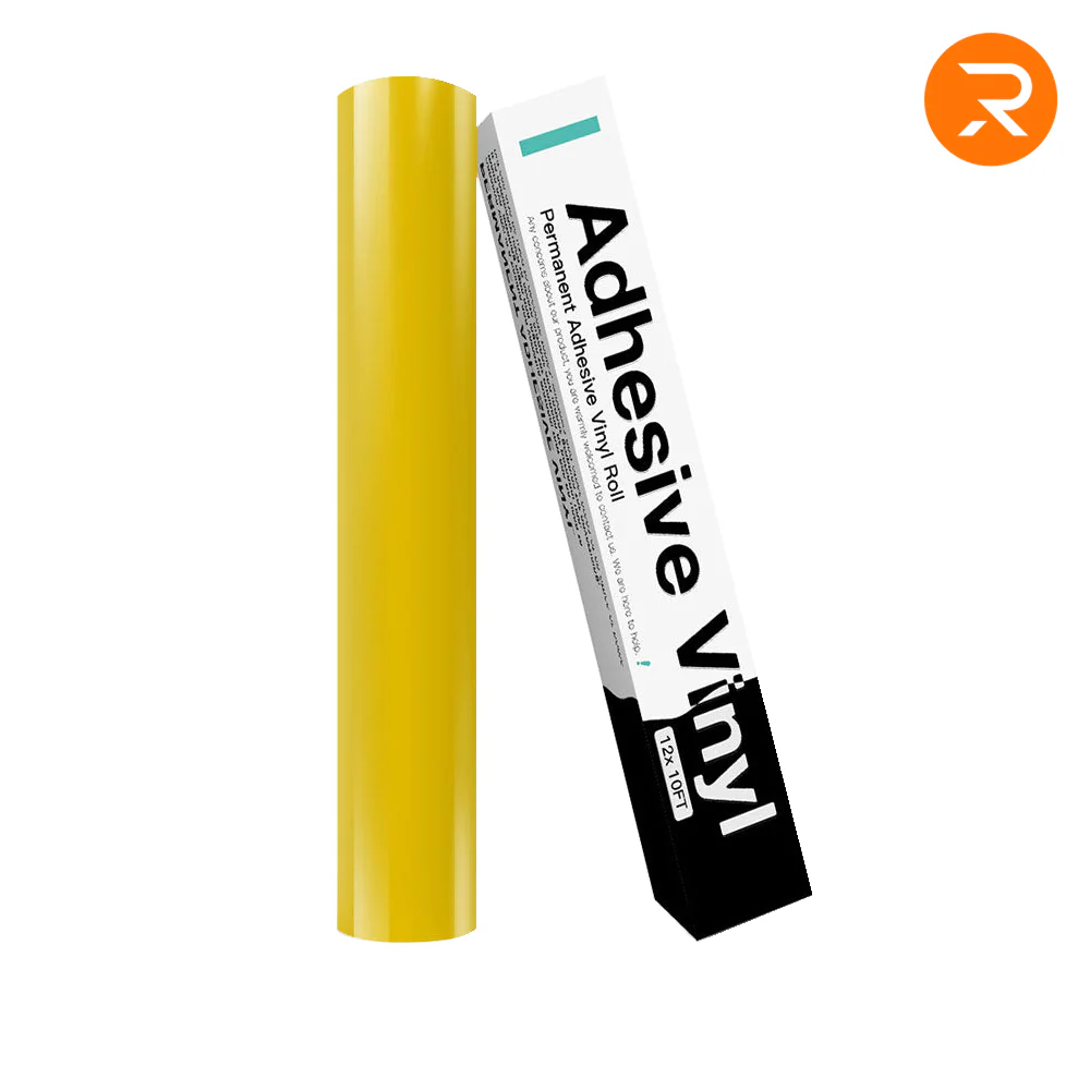 Permanent Adhesive Vinyl Roll - 12"x10 Ft (35 Colors) - Image 66