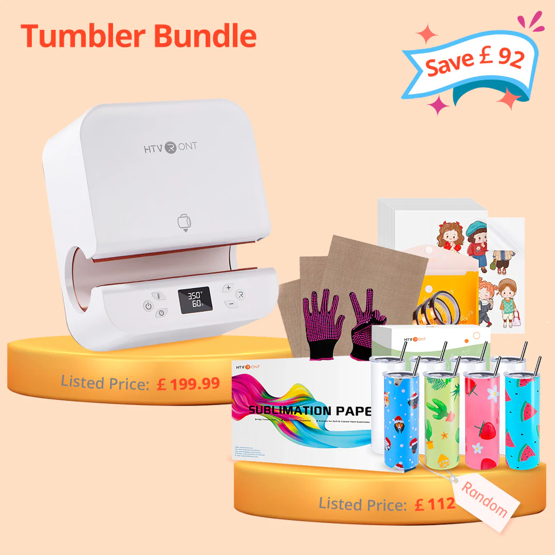 HTVRONT Auto Tumbler Heat Press Machine 230V - Suits Various Tumbler,Mug,Glass,Cup&Bottle 10-30oz - Image 14