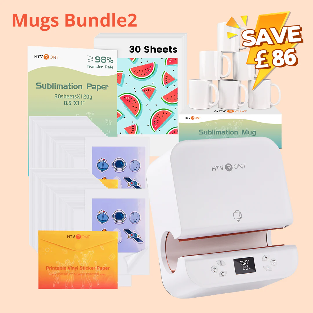 HTVRONT Auto Tumbler Heat Press Machine 230V - Suits Various Tumbler,Mug,Glass,Cup&Bottle 10-30oz - Image 16