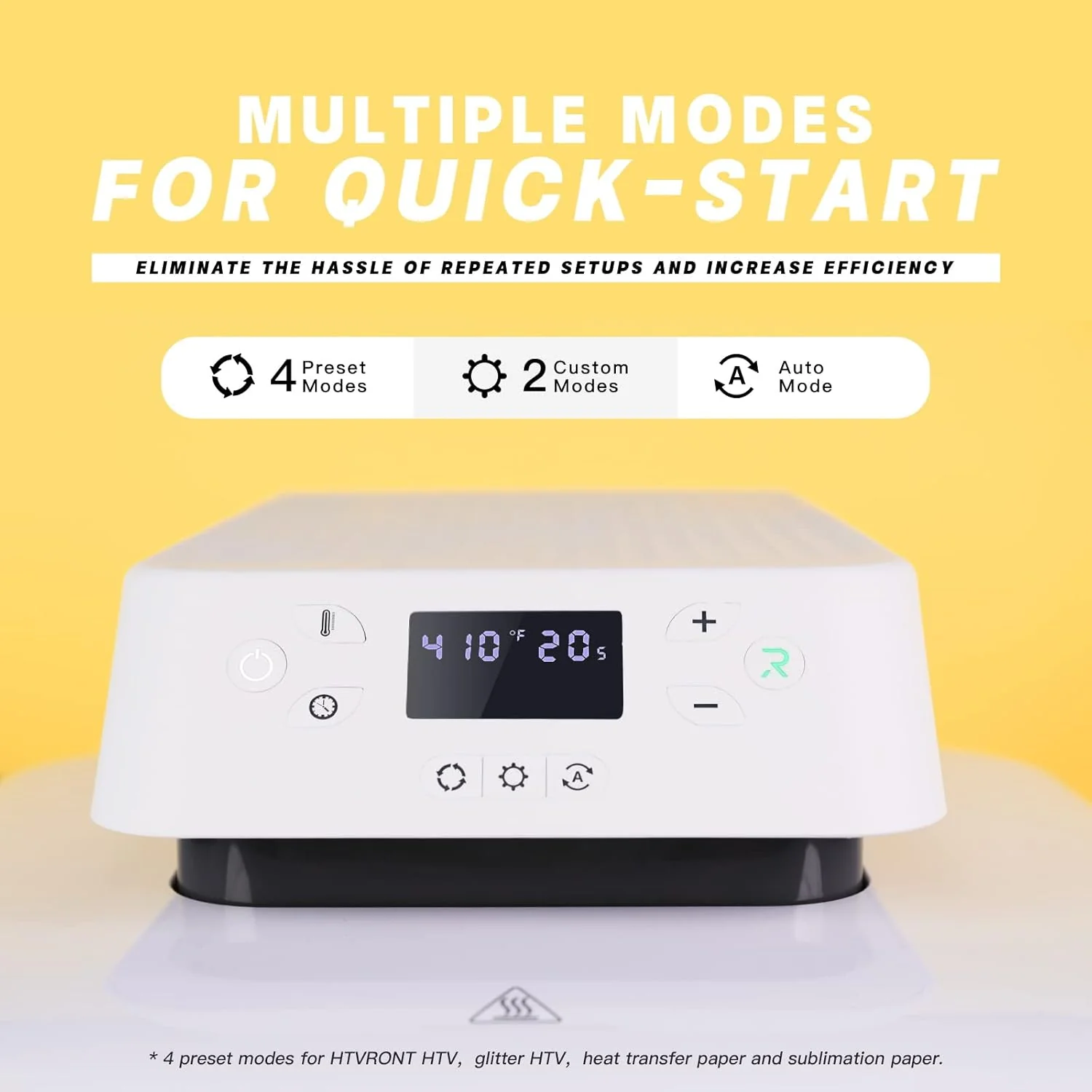 HTVRONT Auto Heat Press Machine 15"x15"  230V - (2 Colors) - Image 4