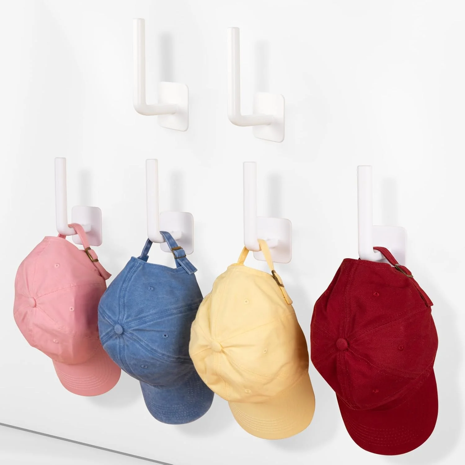 Cap Hangers Holder For Wall - 6pcs - Image 7