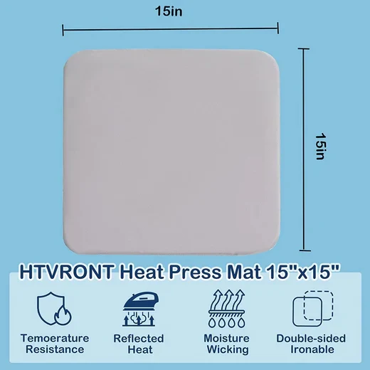 Heat Press Mat - 15"x15" - Image 3