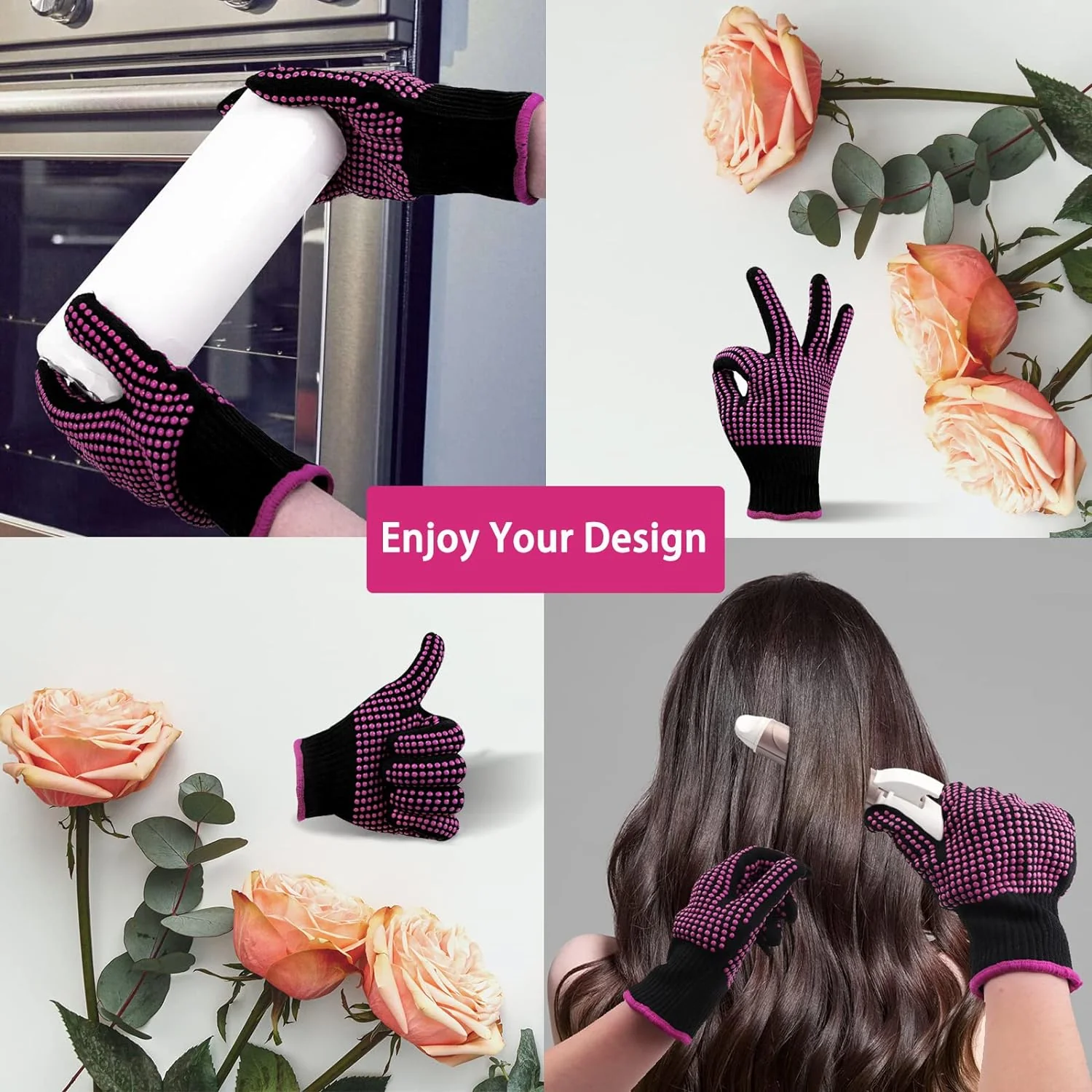 Heat Resistant Gloves for Sublimation - 2Pcs - Image 6