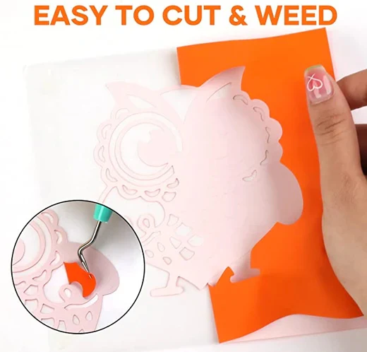 Heat Transfer Vinyl Bundle - 12'' x 3 FT (20 Colors) - Image 4