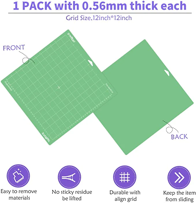 Heat Transfer Vinyl Bundle - 12"x10" 36 Packs（25 Assorted Colors） - Image 3