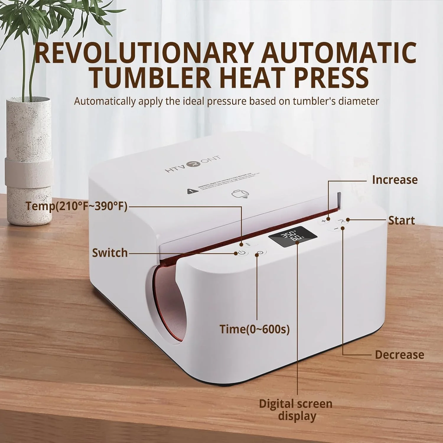 [Everything Bundle] Auto Heat Press + Tumbler Heat Press + Accessories Bundle - Image 8