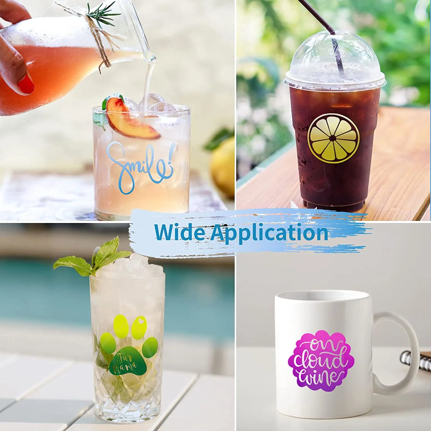 Cold Color-Changing Adhesive Vinyl Bundle - 12"x10" 8 pack - Image 8