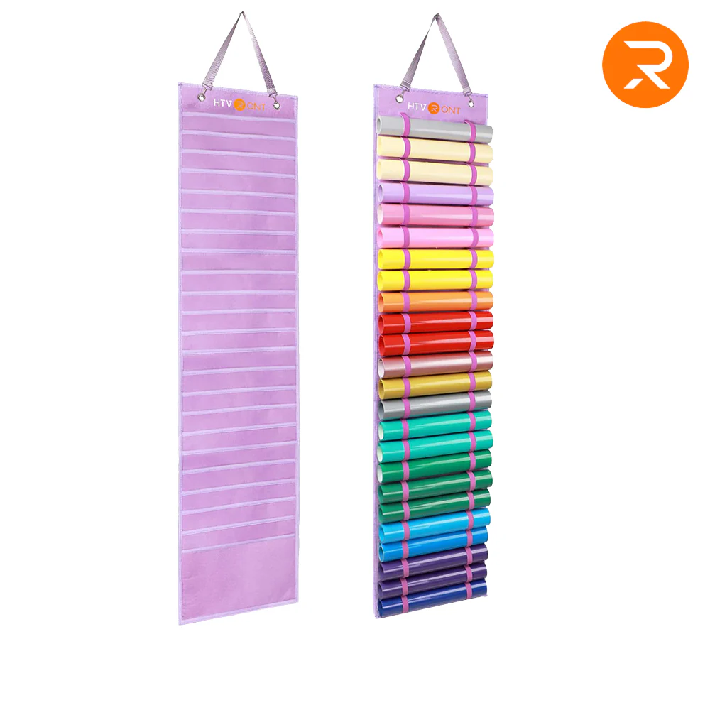 Vinyl Roll Holder - Vinyl Roll Storage with 24 Compartments - Image 10