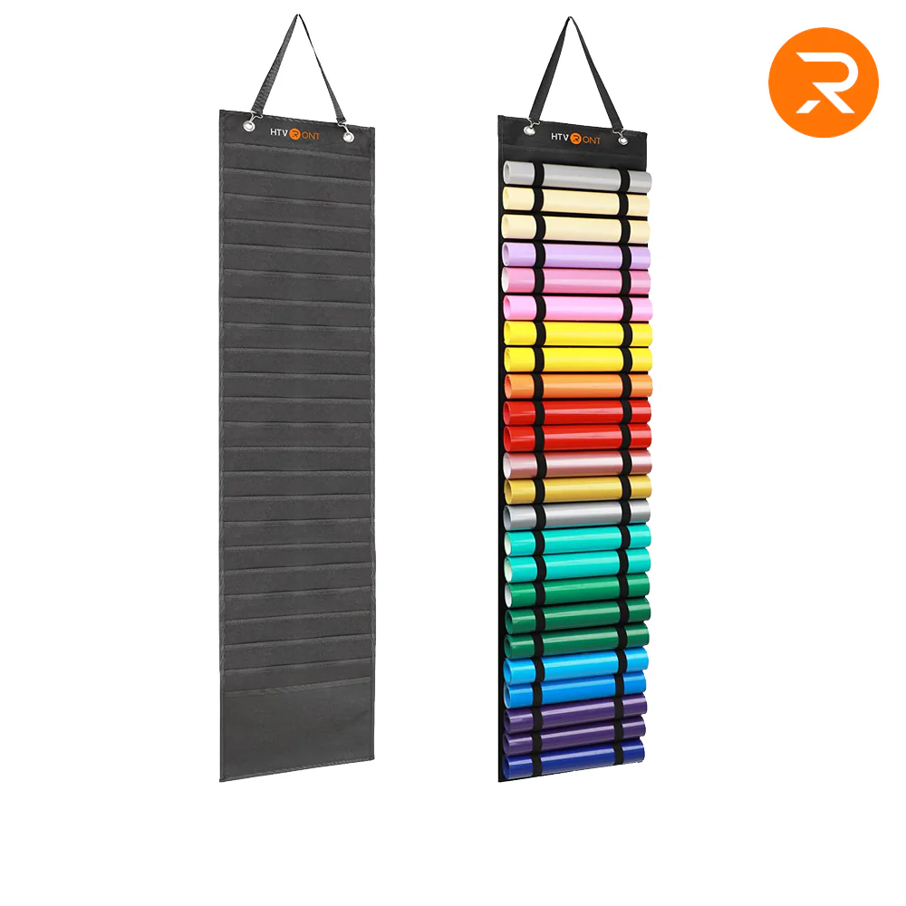 Vinyl Roll Holder - Vinyl Roll Storage with 24 Compartments - Image 8