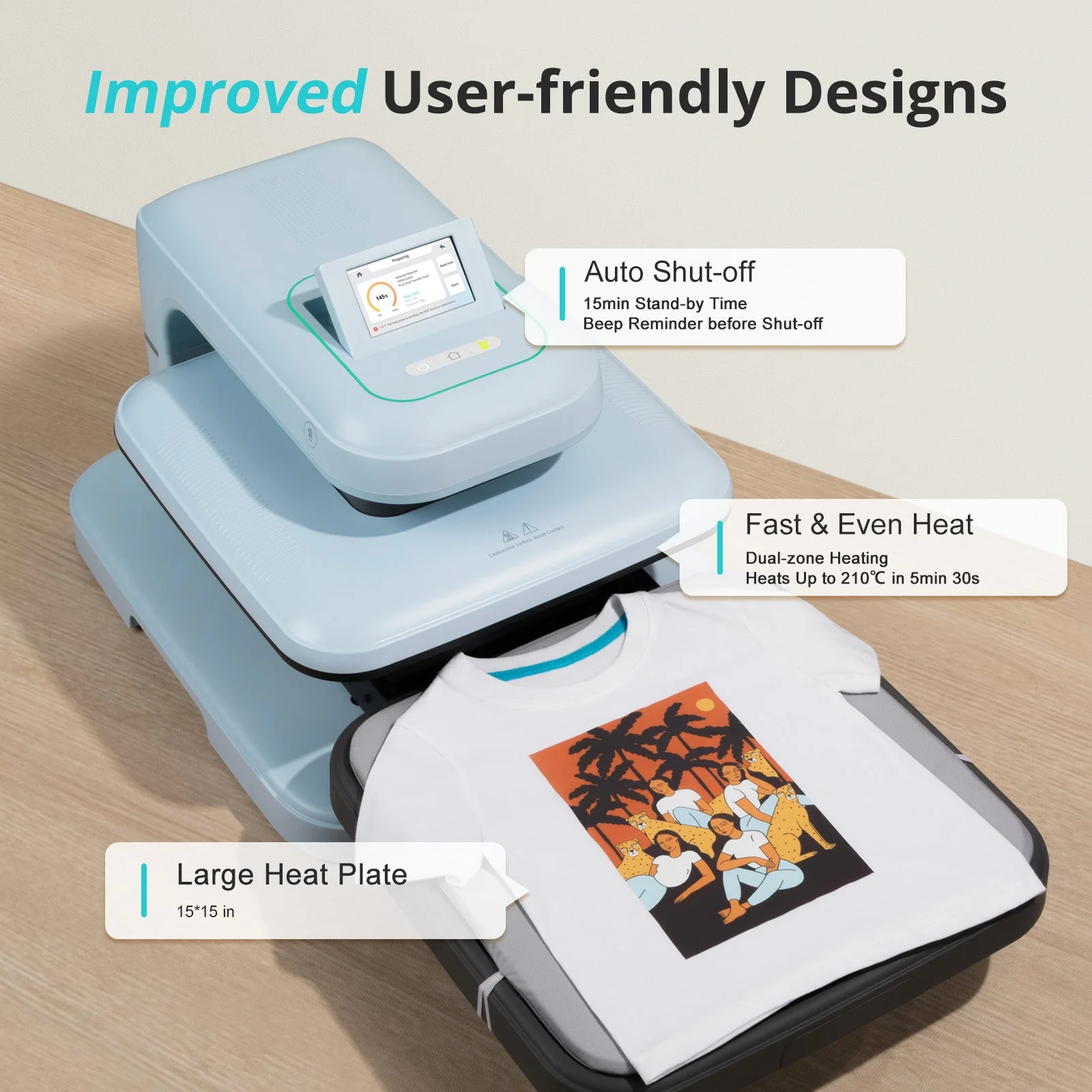 LOKLiK Auto Heat Press 2 - Smart 230V - Image 8