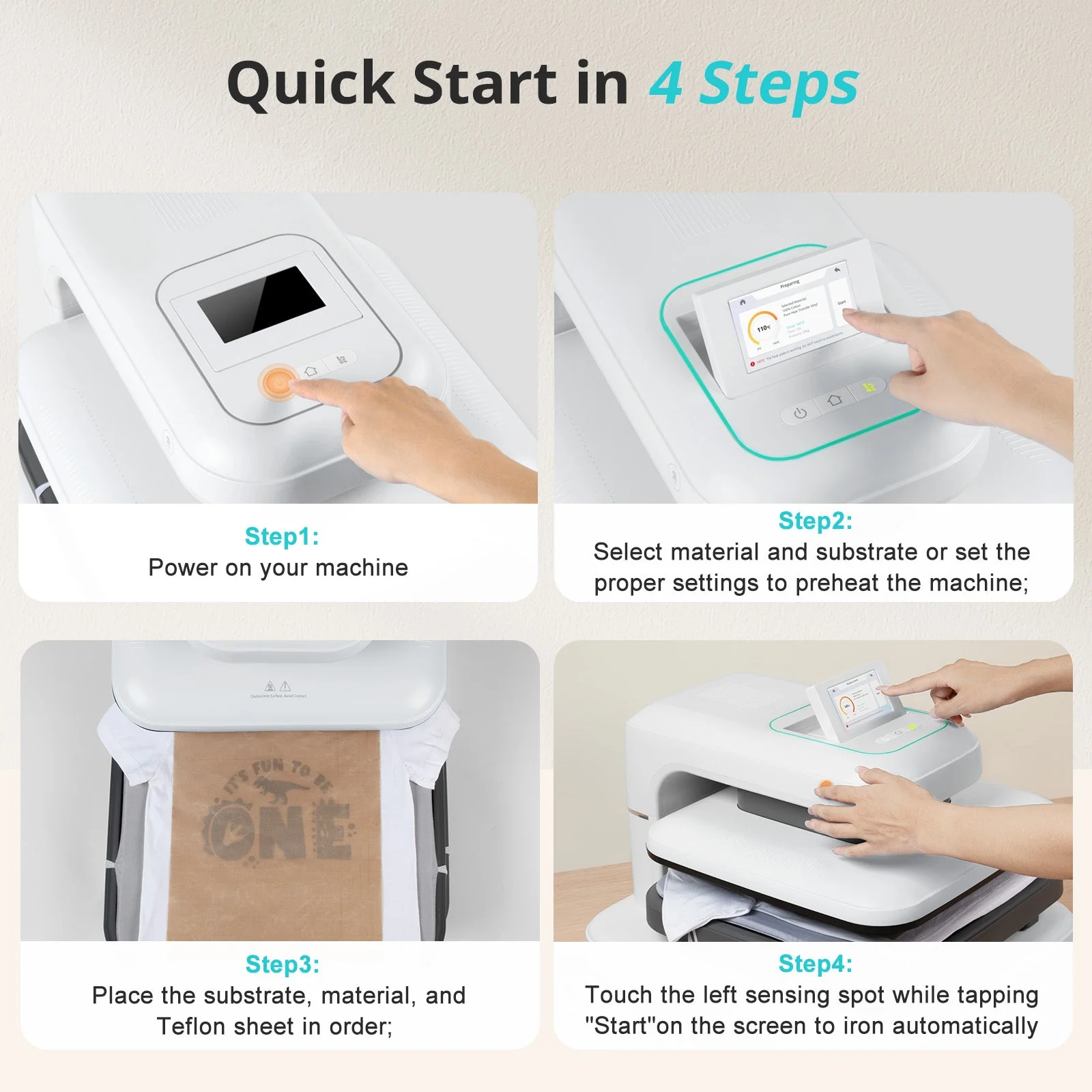 LOKLiK Auto Heat Press 2 - Smart 230V - Image 9