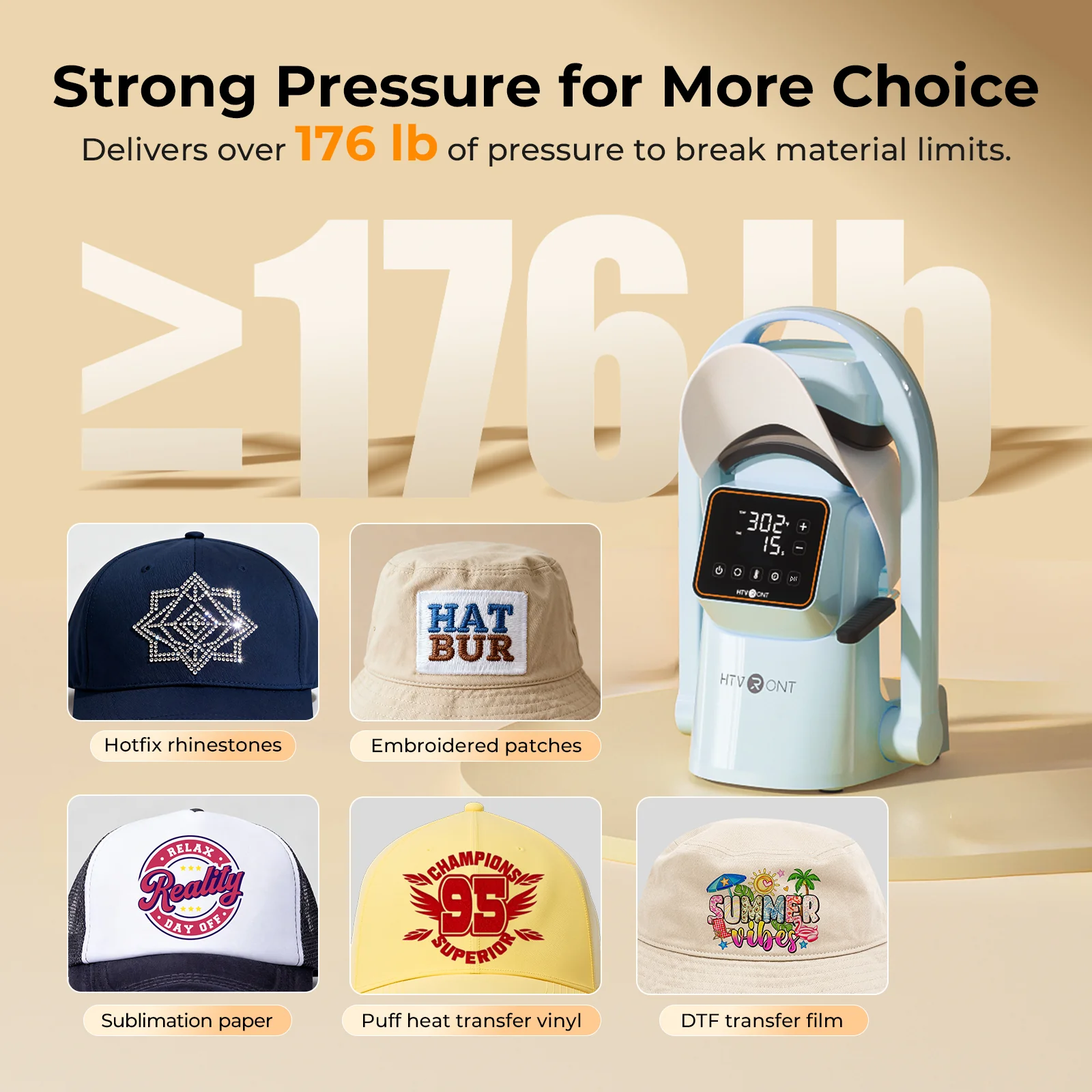 [All-in-one Bundle] Auto Heat Press + Tumbler Heat Press + Hat Heat Press + Accessories Bundle - Image 23
