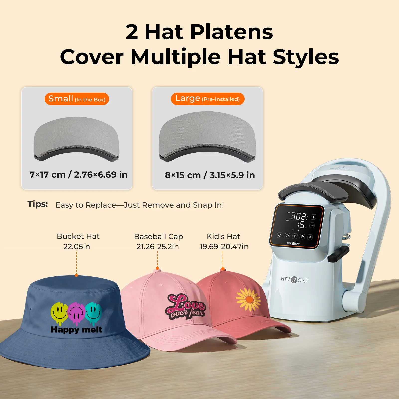 [All-in-one Bundle] Auto Heat Press + Tumbler Heat Press + Hat Heat Press + Accessories Bundle - Image 22